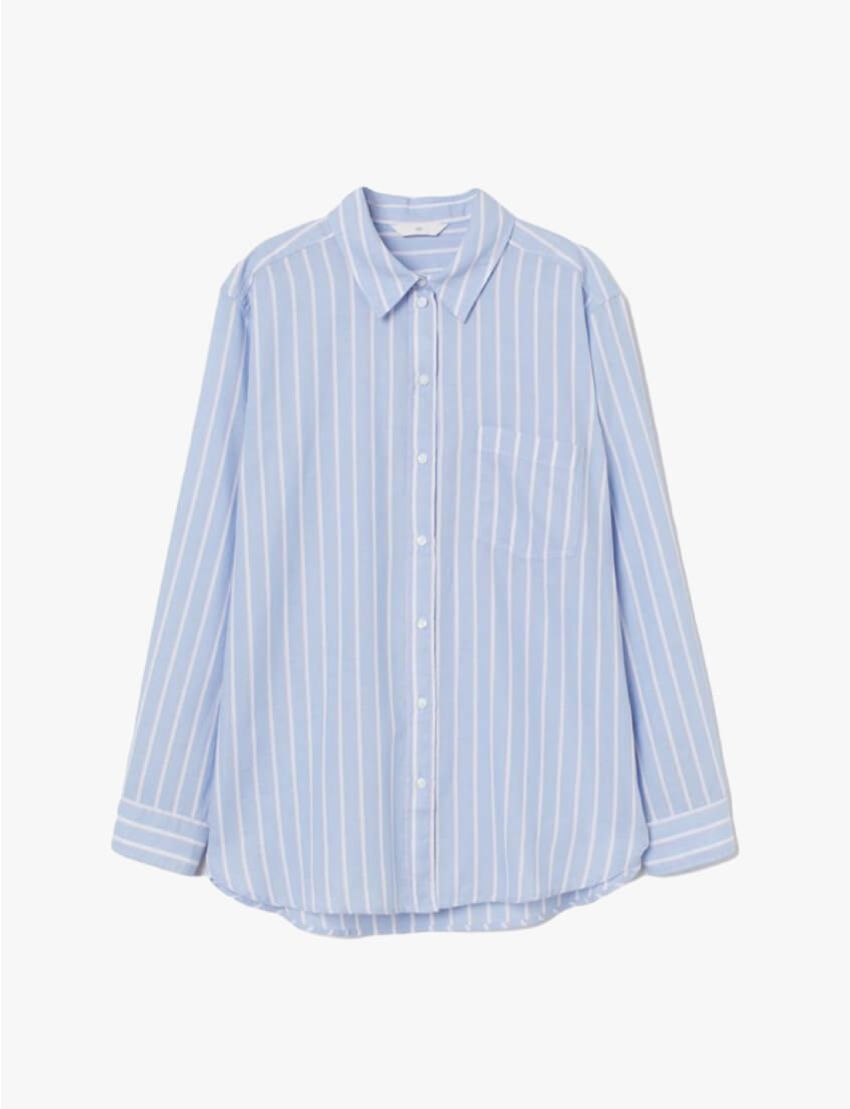 Stripe Cotton Shirt