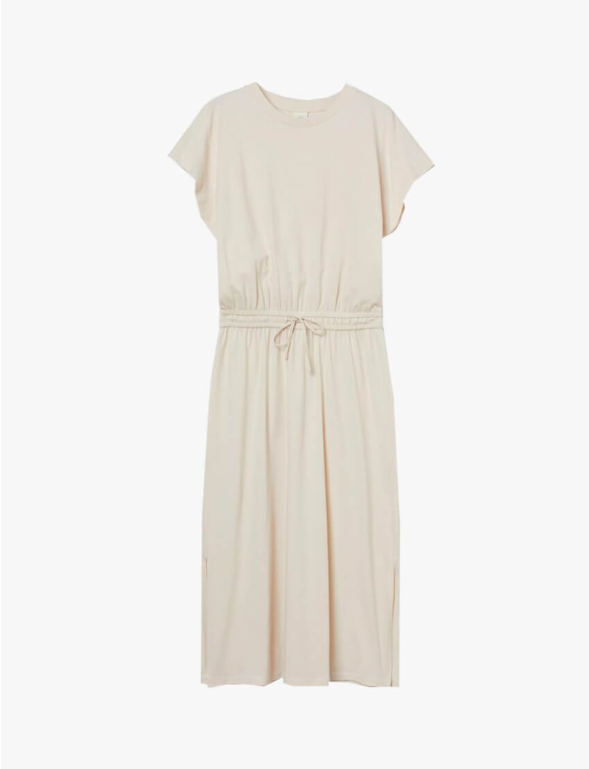 Drawstring T-Shirt Dress