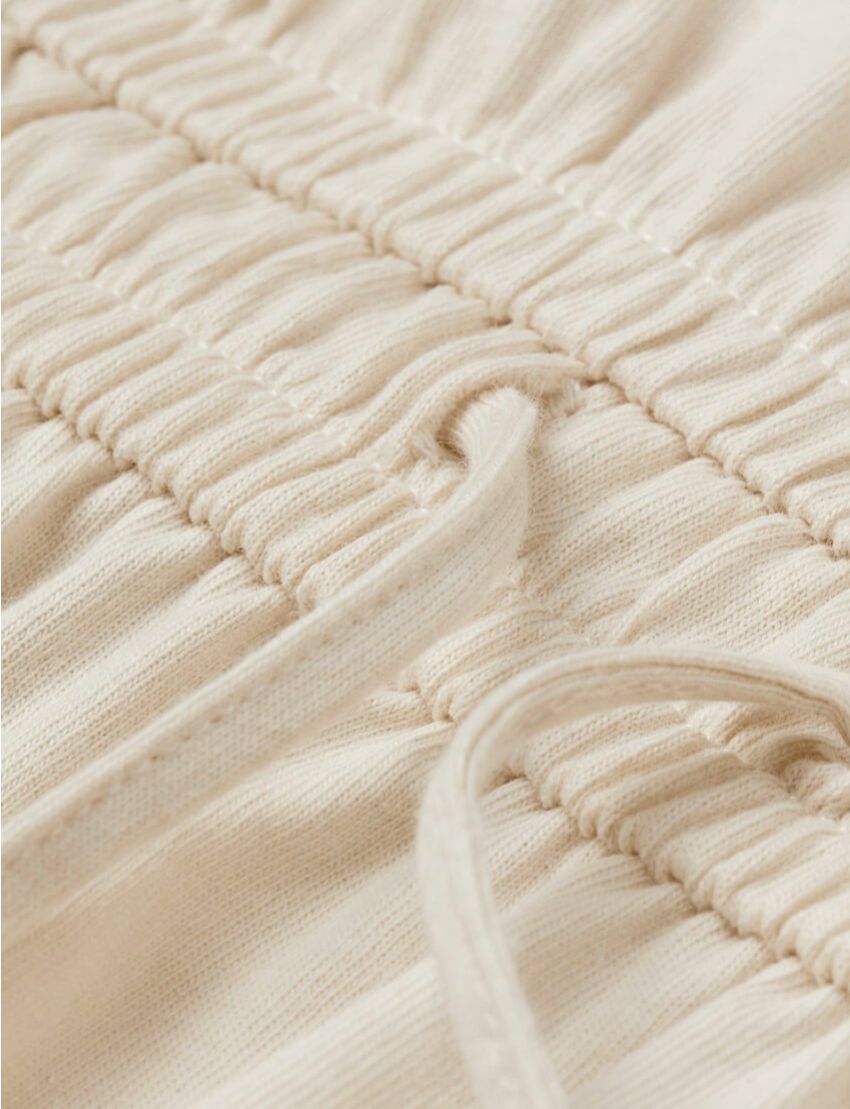 Drawstring T-Shirt Dress