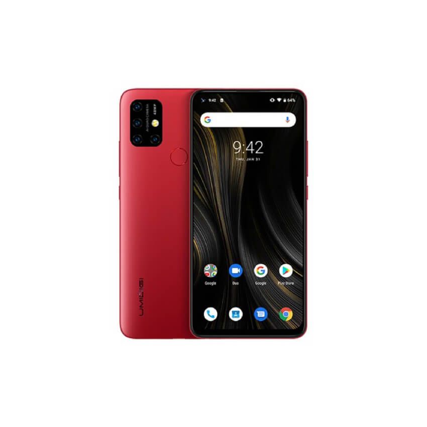 UMIDIGI Power 3 6150mAh 6.53 Inch FHD+ 4GB Global Version Helio P60 64GB ROM Quad Camera Android 10 Face ID Smartphone