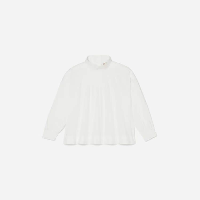 The Funnel-Neck Smock Top