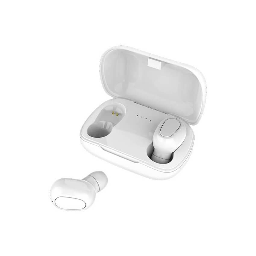 L21 Bluetooth Earphone Wireless Earbuds 5.0 TWS Headsets Dual Earbuds Bass Sound For Huawei Xiaomi IPhone Samsung Mobile Phones